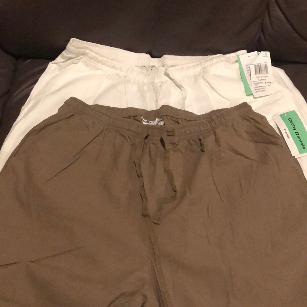 Cathy Daniels Capri pants XL qty 2